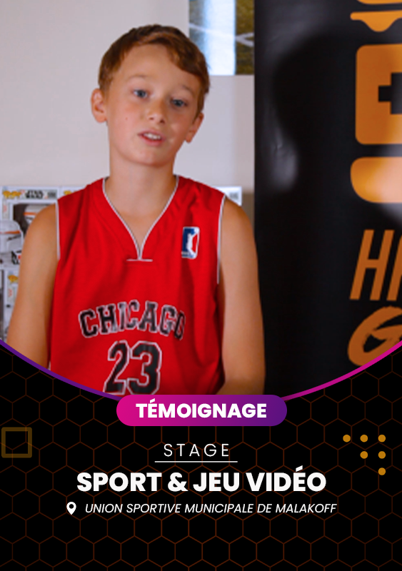 Stage Jeu Video Temoignage